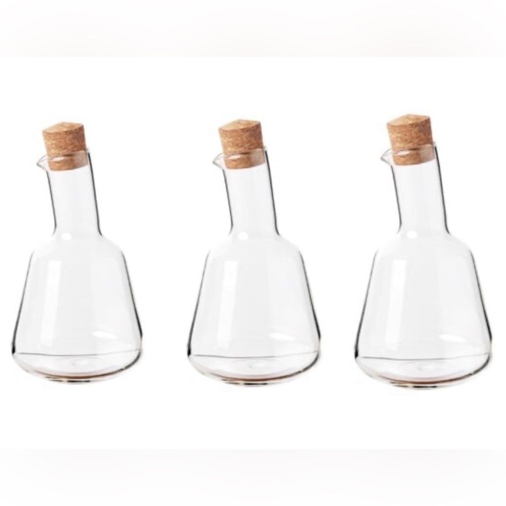3 pc decorative ikea jars